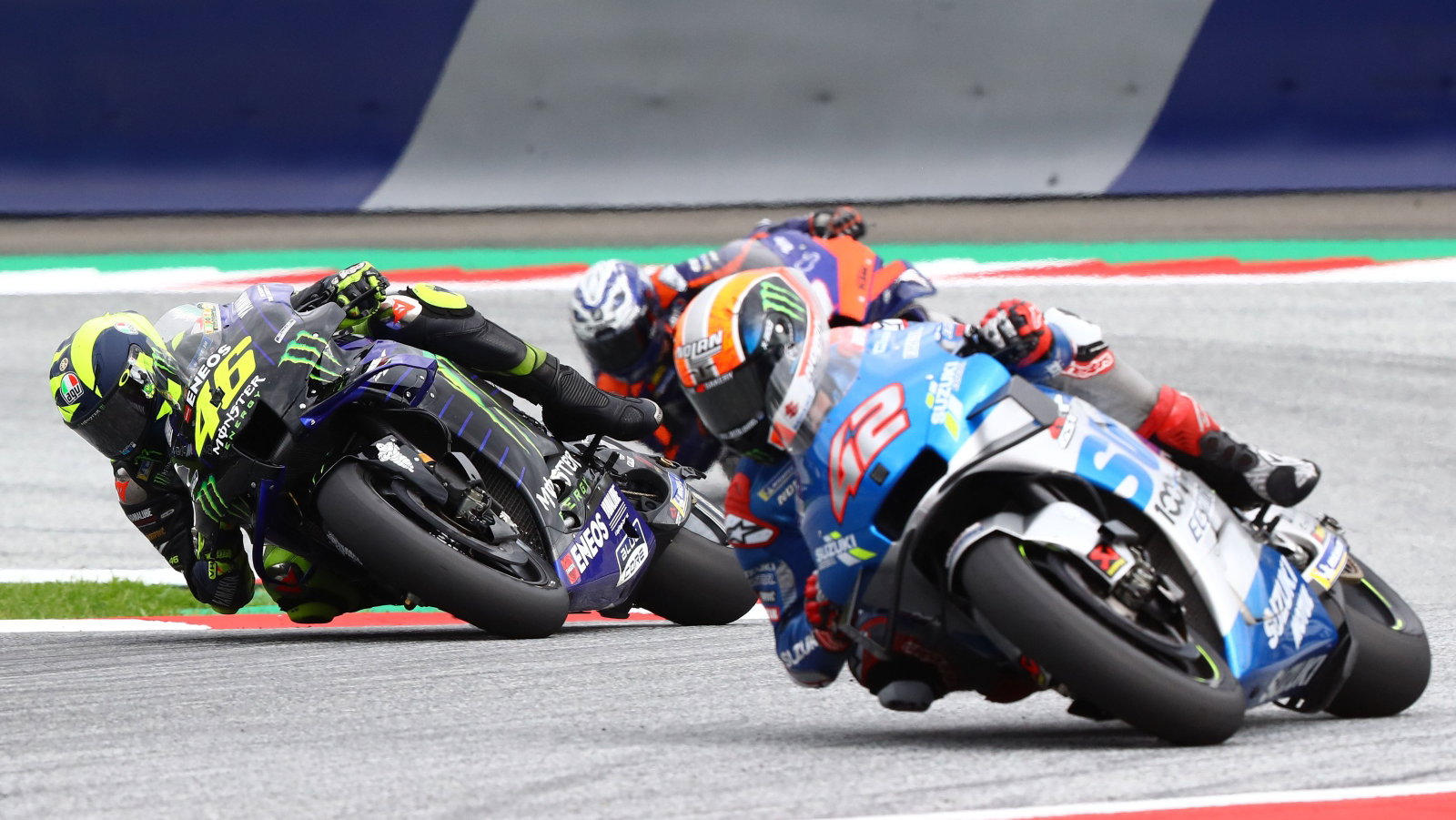 Alex Rins, Valentino Rossi, Yamaha, Suzuki